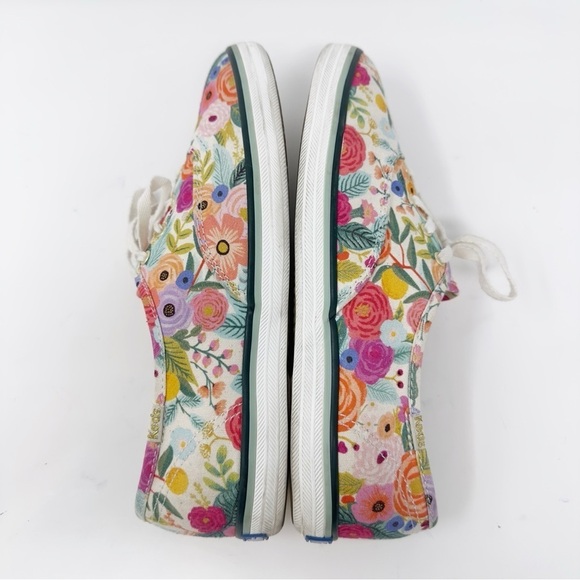 Keds Rifle Paper Co Floral Canvas Sneakers - Picture 6 of 9